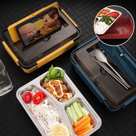 china stainless steel korean lunch box|304 Korean Color Stainless Steel Lunchbox Portable Box..